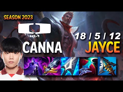 DK Canna JAYCE vs RAMMUS Top - KR Ranked
