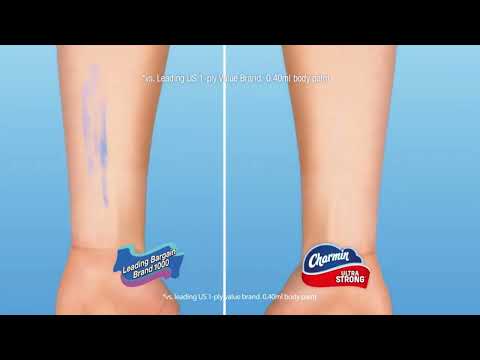 Charmin Ultra Strong cleans Better
