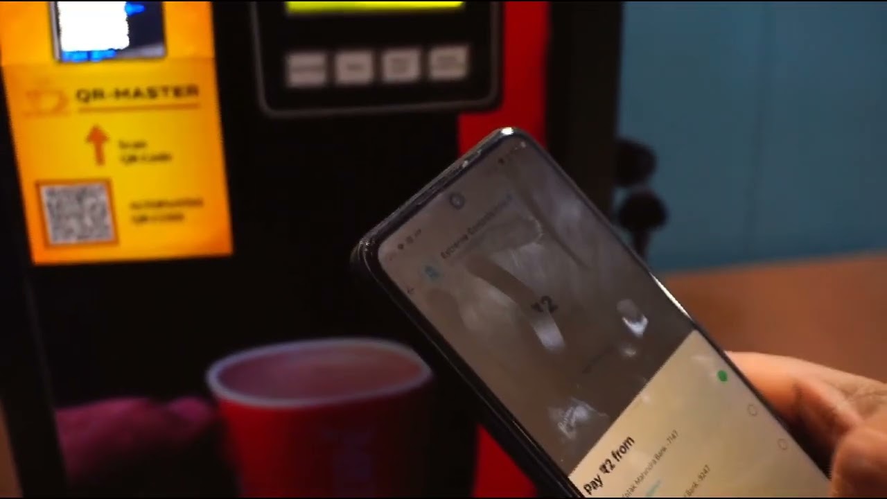 UPI Based Tea - Coffee Vending Machine