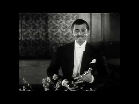 Clark Gable's Oscar speech @ 7th Academy Awards