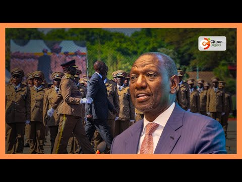 Ruto aonya magenge, amwamuru IG kuyakabili vikali