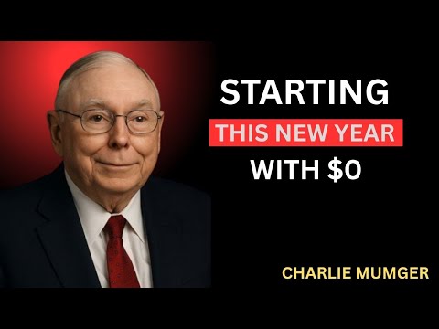 Charlie Munger: Starting 2026 From $0 — My Step-by-Step Plan