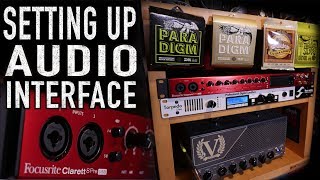 Video thumbnail for Setting Up Your Audio Interface  | Focusrite Clarett 8Pre by Karl Golden Music Teacher