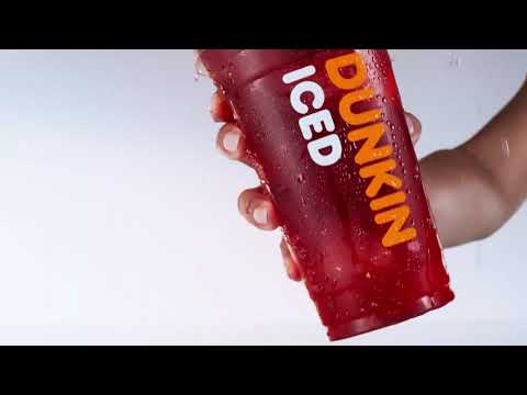 Dunkin’ Iced / Framboesa Melancia Dunkin’ Refresher
