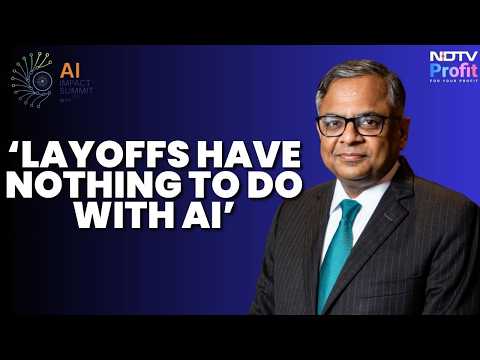 Tata Chairman N. Chandrasekaran Clears the Air On TCS Layoffs | AI Summit