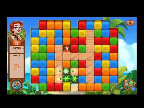 Lost Island Blast Adventure Level 63 NO BOOSTERS - A S GAMING