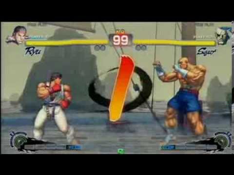 USF4: Daigo Umehara (Ryu) vs Bonchan (Sagat) -Exhibition Match
