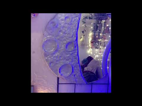 DIY Moon Mirror with Dollar Tree Clay