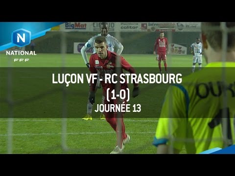 J13 : Luçon VF - RC Strasbourg (1-0), le résumé