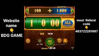 Best Slot Game | New Earning app 2025. | Big win 6000, Best game. #earnmoneyonline #viralvideo