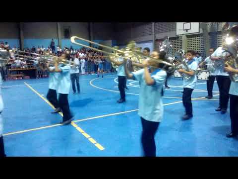 Banda Marcial municipal de Itapevi (Valdir da Silva Ferreira) Entrada VIII Confaban de Itaquera 2018
