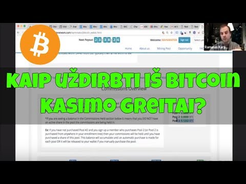 Bitcoin trading programinė įranga