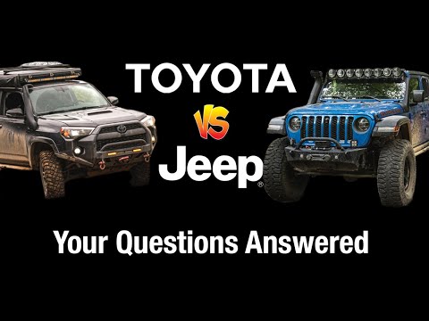 Toyota Vs Jeep - Your Questions Answered