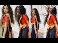 Mallu Serial Actress Reshma Hot Big Boobs Show In Tight Blouse Hot Navel Side Hot Mallu
