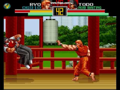 art of fighting megadrive cheats