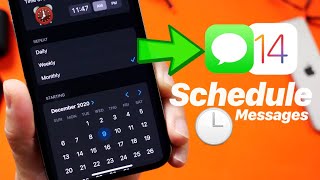 How to Schedule Text Messages on iPhone - iOS 14 Tips & Tricks