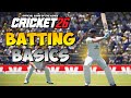 Cricket 26 Batting Basics Pro Controls Arcade Controls