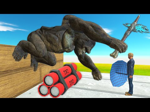 Who Can Jump Above Dynamite - Animal Revolt Battle Simulator