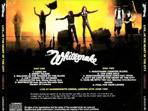 Thumbnail for Whitesnake - 1980-06-24 London - Nighthawk (Vampire Blues) by Jon Lord, Whitesnake