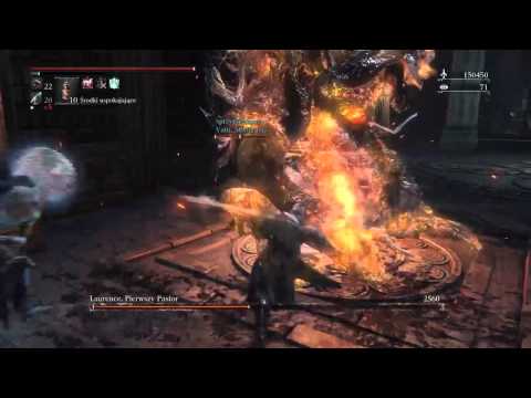 Bloodborne:The Old Hunters odc.8 próba 2 pokonania Laurenca