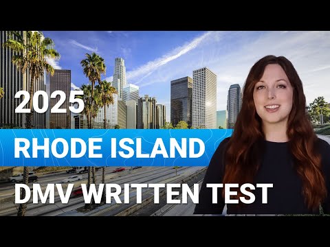 2025 Rhode Island DMV Written Test: Practice 30 Questions to Pass on Your First Try! Test 1