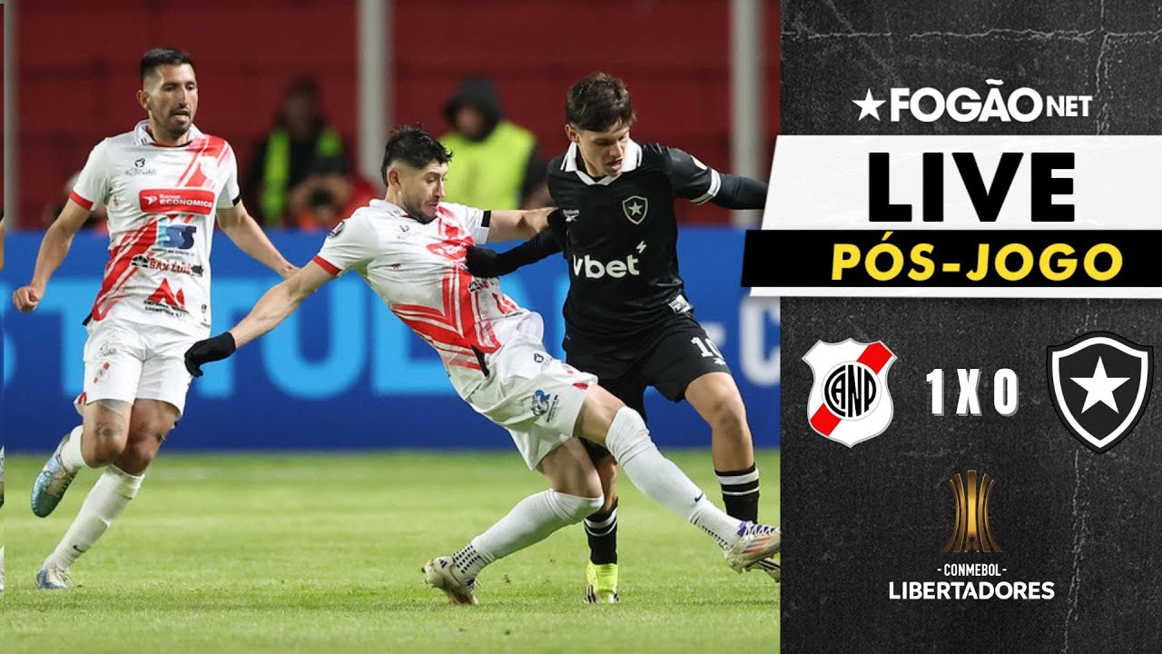 LIVE | Pós-jogo de Nacional Potosí 1×0 Botafogo pela Libertadores-2026