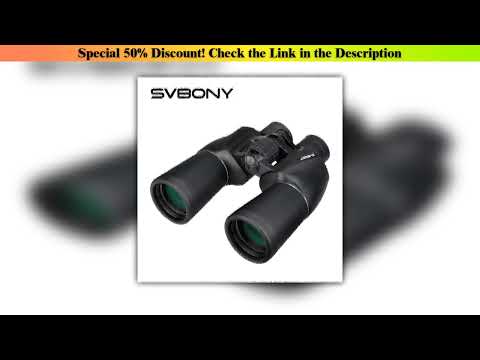 Flash Sale Svbony SV206 10x50 Binoculars Powerful Professional Telescope Bak4 Prism camping equipme