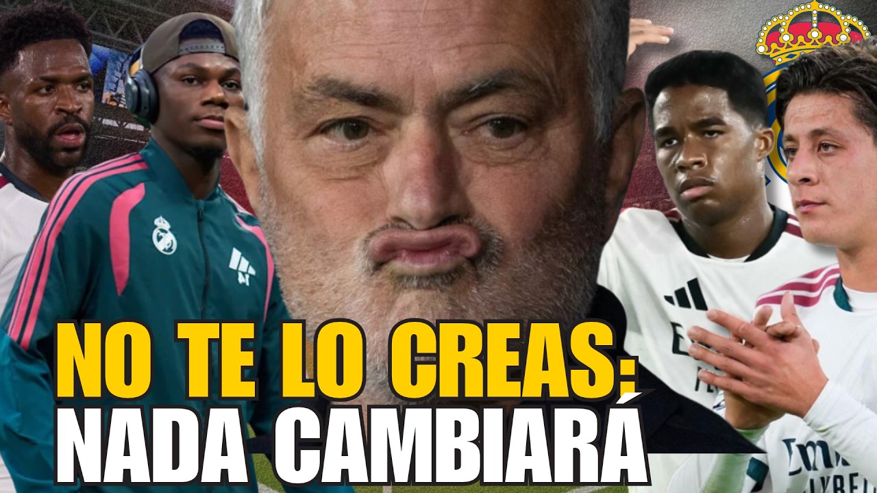 QUÉ OS*** SE VA A DAR EL MADRID: Mourinho no va a cambiar nada y ya nos lo ha avisado