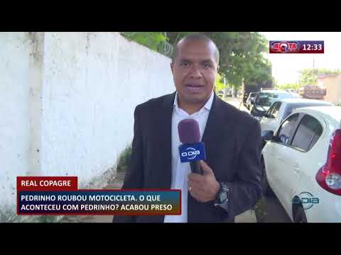 Rota do Dia 13 02 20  Preso o Pedrinho apoÌs roubar motocicleta no Real Copagre