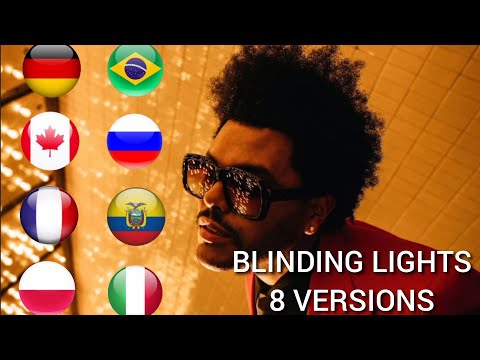 THE WEEKND – BLINDING LIGHTS (IN 8 LANGUAGES)