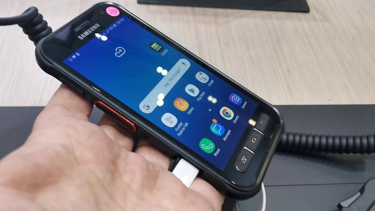 Samsung Galaxy Xcover FieldPro hands on
