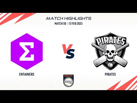 Match 50 - ETR vs PIR | Highlights | FanCode ECT10 Gibraltar | Gibraltar 2023 | ECT23.050