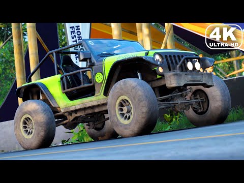 Forza Horizon 5 - Jeep Trailcat Road Racing Gameplay (4K 60FPS ULTRA HD) Forza Horizon 2021