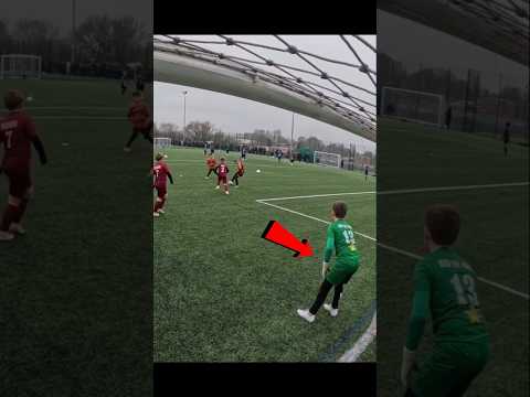 Little Goalkeeper Won Hearts #shorts