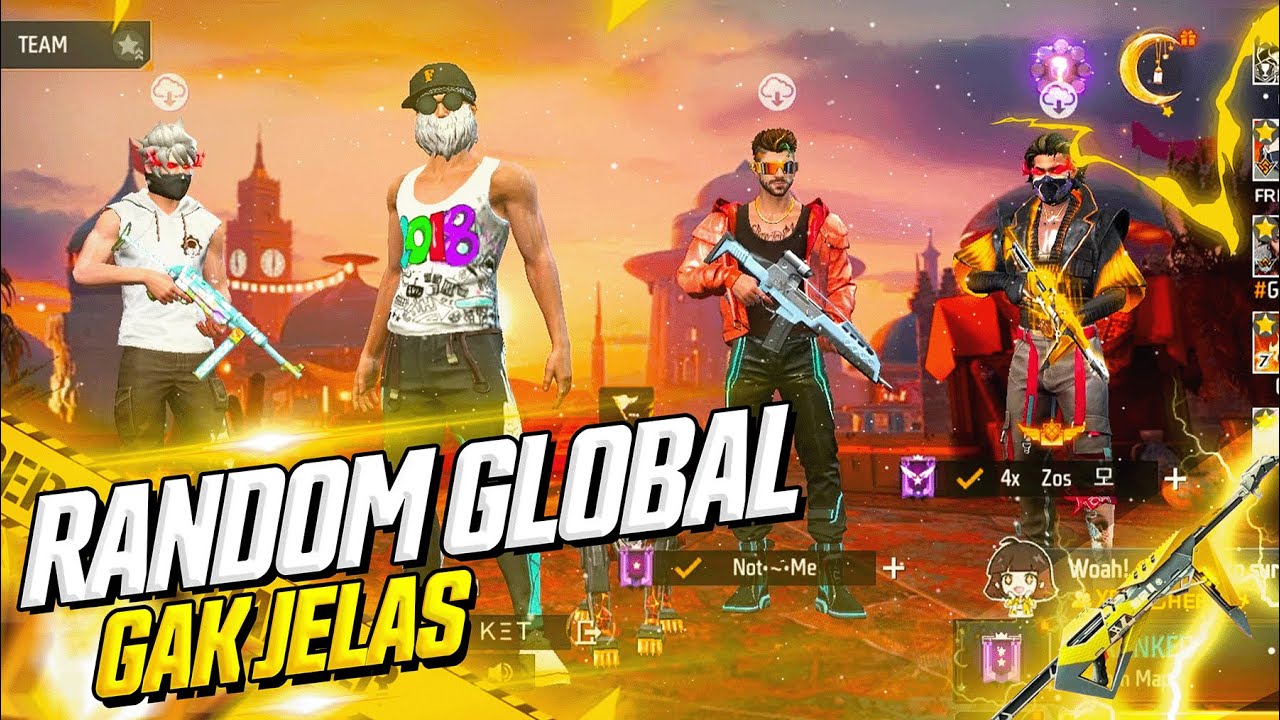 MASUK ROOM GLOBAL MALAH DAPET YANG MODEL BEGINI