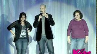 Market Basket Winner Introduces Taio Cruz at Jingle Ball 2010