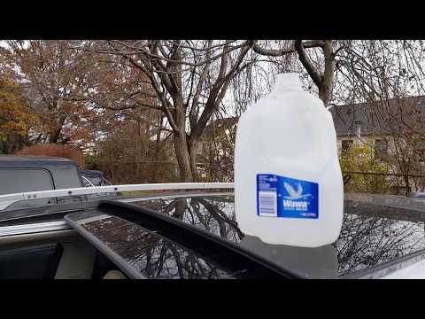 Nissan Rogue clogged sunroof drain clean