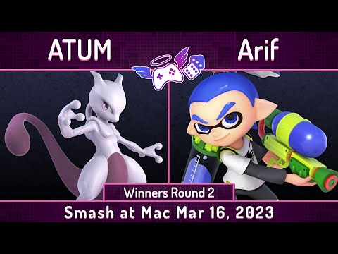 S@M Mar 16 2023 | ATUM (Mewtwo) vs Arif (Inkling) | Winners Round 2 | SSBU Ultimate Tournament