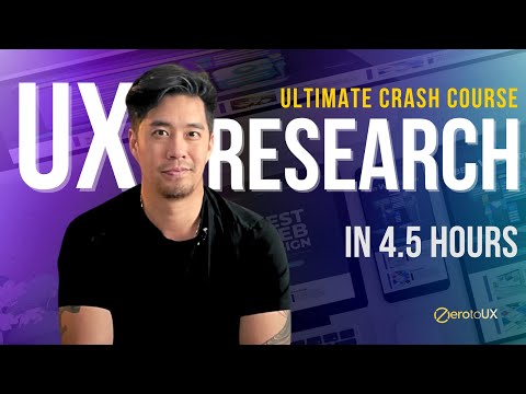 10 Years of UX Research Experience in 4.5 hours - Ultimate Crash Course