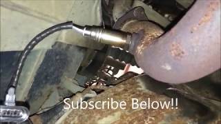 1998 Chevy Silverado Changing Oxygen Sensor