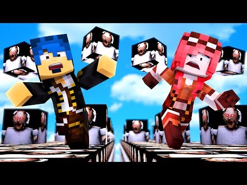 Minecraft ITA - LA CORSA DEI LUCKYBLOCK DI GRANNY!!