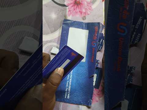 Union bank Visa Debit Card Unboxing 2024