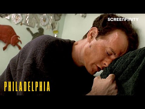 Detecting the first symptoms of AIDS (ft. Tom Hanks) | Philadelphia (1993) | Screenfinity