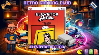 Elevator Action | NES | Classic 8-Bit Spy Action Adventure! | Review & Gameplay