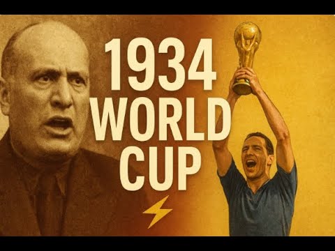 The 1934 World Cup – Italy’s Controversial Victory 🇮🇹