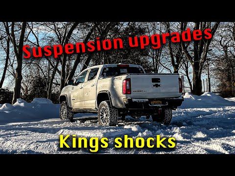 Installing Kings Shocks on the ZR2! | how to | Chevy Colorado zr2 v6