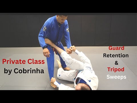 Private Class By Cobrinha ( Guard Retention & Tripod Sweeps ) Cobrinha BJJ