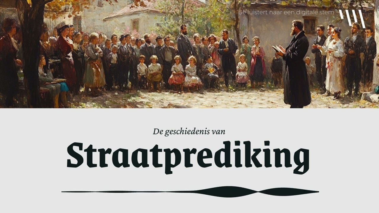 De geschiedenis van straatprediking 