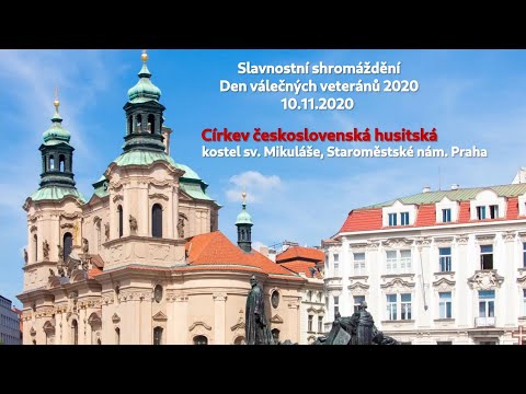 Slavnostní shromáždění CČSH v předvečer Dne válečných veteránů 2020