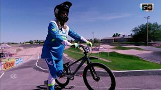 Shae Cornette SUITS UP at the Rapid City BMX track in South Dakota 🚲 | SportsCenter
